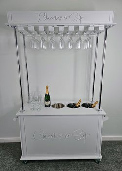 Secondhand Champagne and Prosecco Cart For Sale