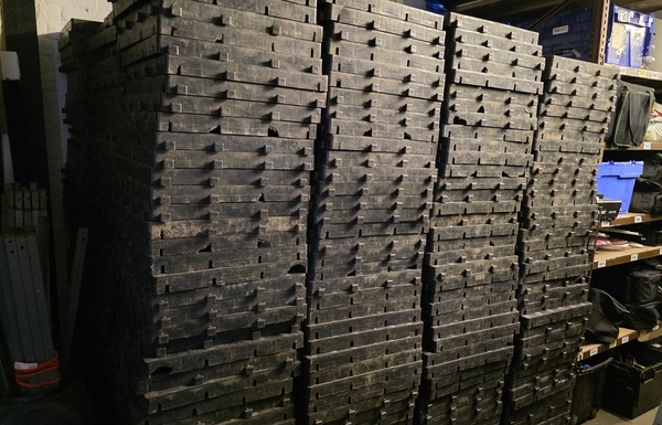 Used Interlocking Marquee Flooring