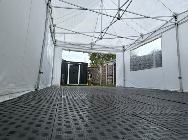 Used Interlocking Plastic Flooring