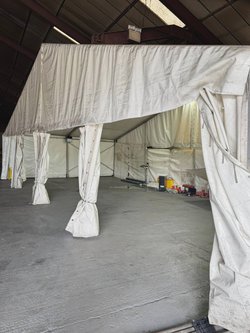 12m Gable end Roder HTS marquee