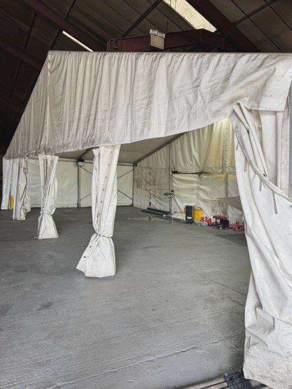 12m Gable end Roder HTS marquee