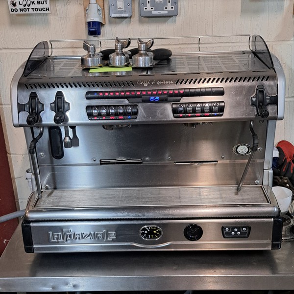 Secondhand Reliable Workhorse 2 Group Espresso Machine For Sale