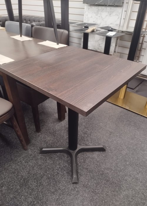 Secondhand Dark Walnut Square Restaurant Table Top For Sale Secondhand Dark Walnut Square Restaurant Table Top For Sale