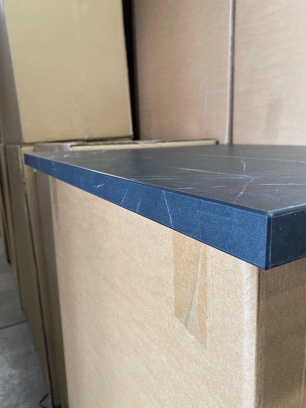 Secondhand Laminate Tabletop Black Marble For Sale
