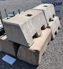 500kg concrete marquee weights